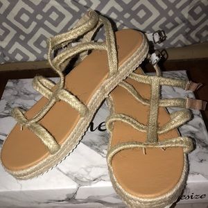 Ankle Strap Espadrille Sandals